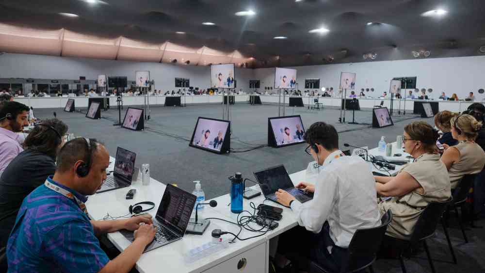 COP participants during a session