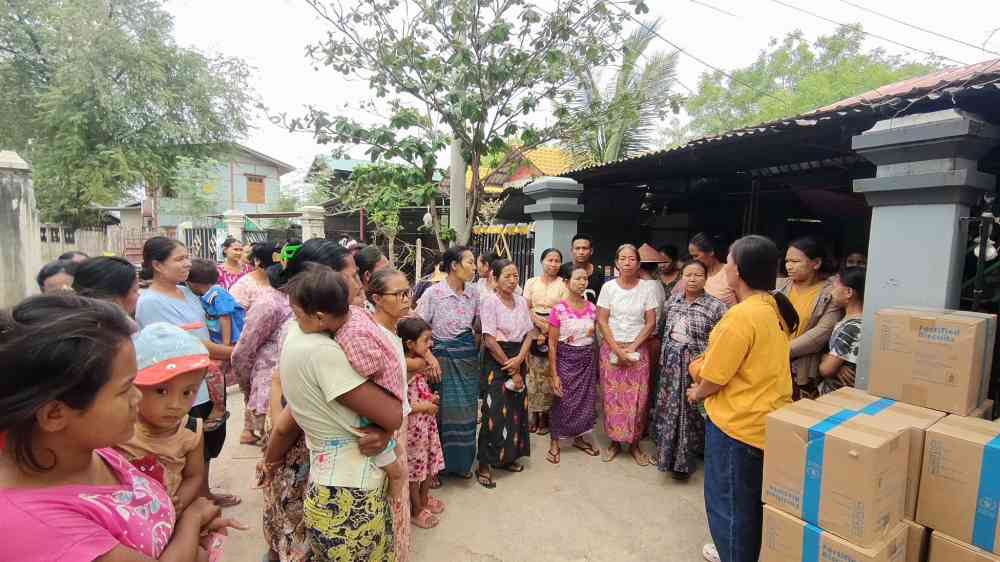 VisionFund International&nbsp;activity to support populations impacted by the 2025 Myanmar earthquake
