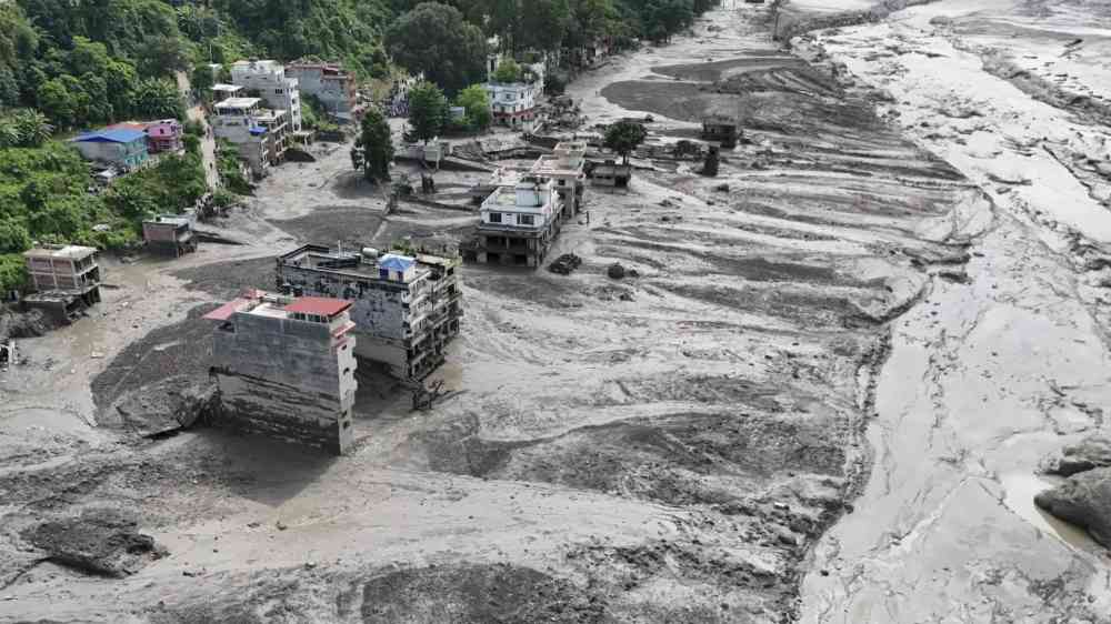 Nepal flood image
