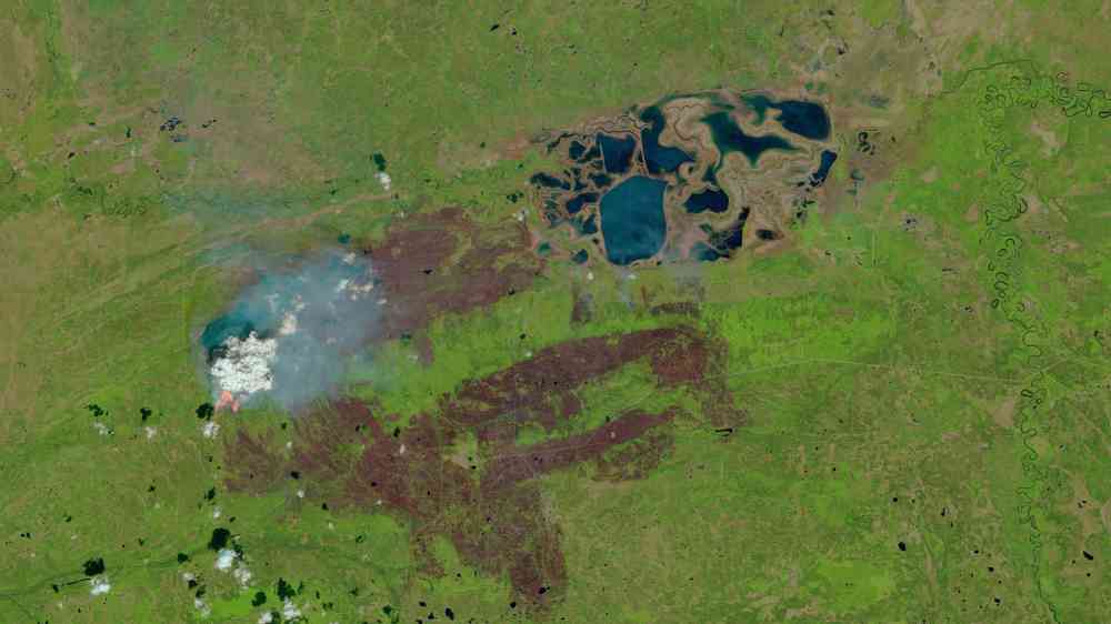  Smoke filled the skies over western Canada and much of the United States in May 2023. 