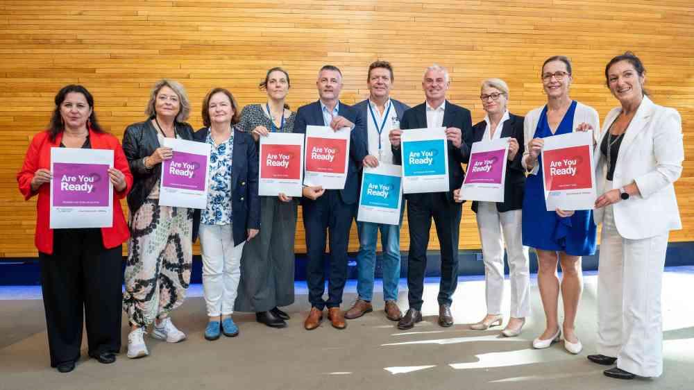 Intergroup on Resilience supports Are you ready campaign
