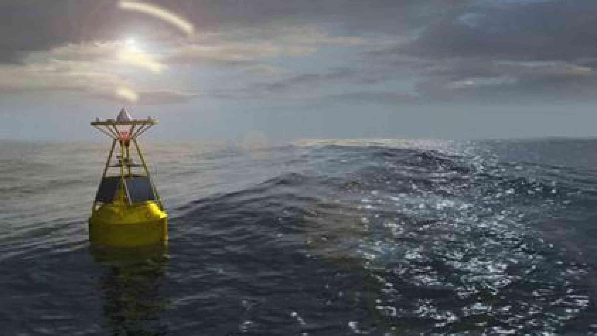 Indian Ocean tsunami early warning system was designed to combine data from underwater probes, orbiting global positioning system satellites, and floating buoys, to better detect a coming tidal wave.
