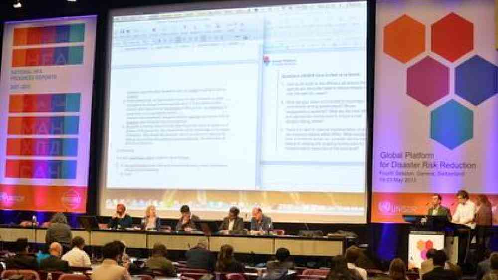 Preparations by non-governmental and civil society groups during the 20 May post-2015 framework for DRR consultations