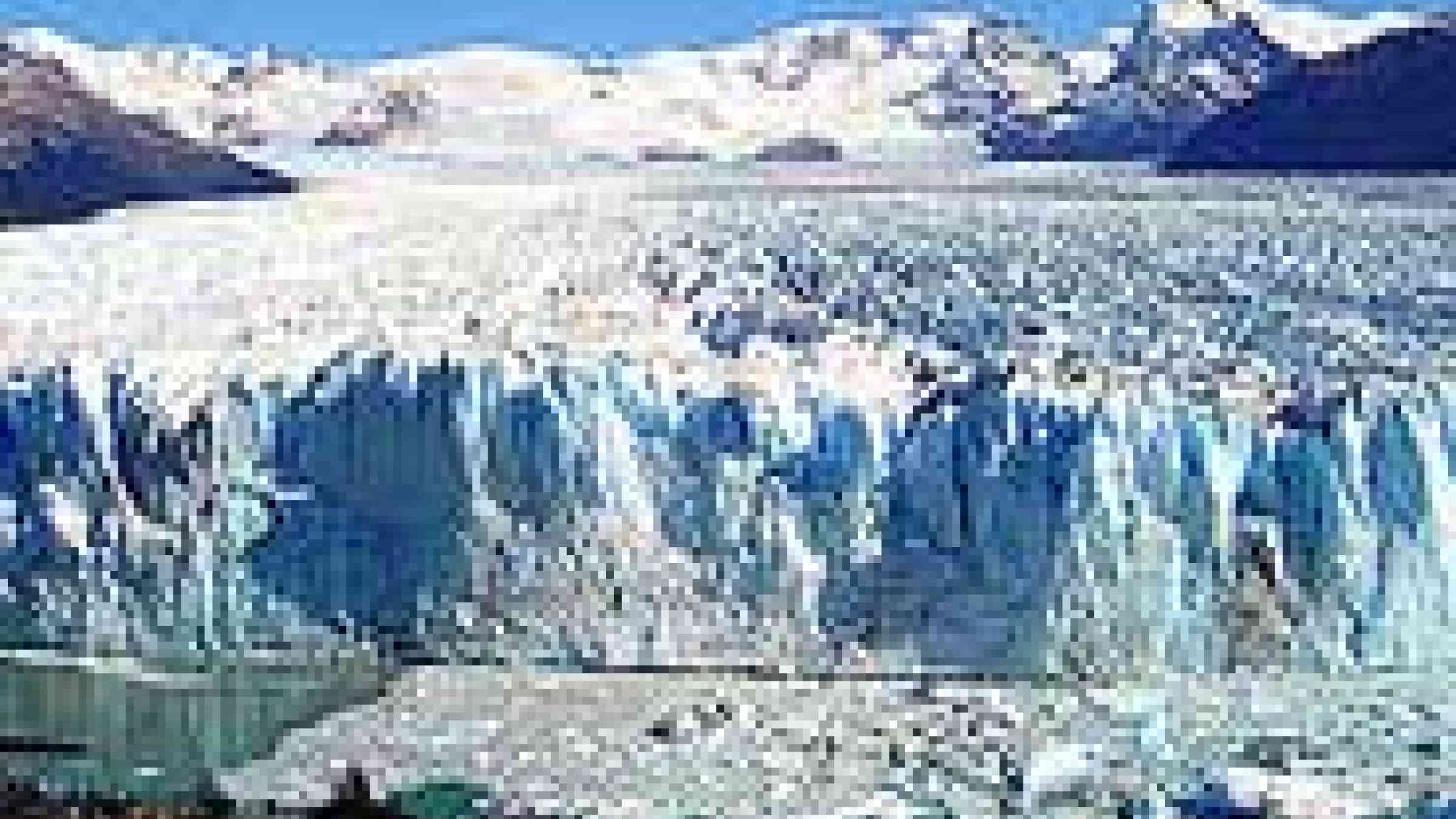 Melting glacier by Flikr user, Open Democracy, Creative Commons Attribution-Share Alike 2.0 Generic