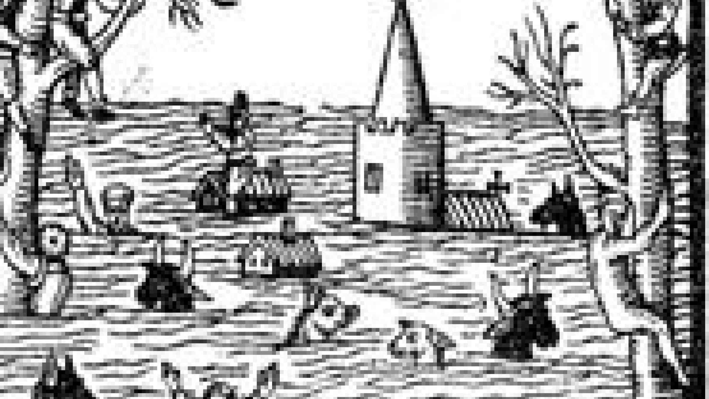 Flood in Britain, 1607 http://theconversation.com/total-flood-defence-is-a-myth-we-must-learn-to-live-with-the-water-22670