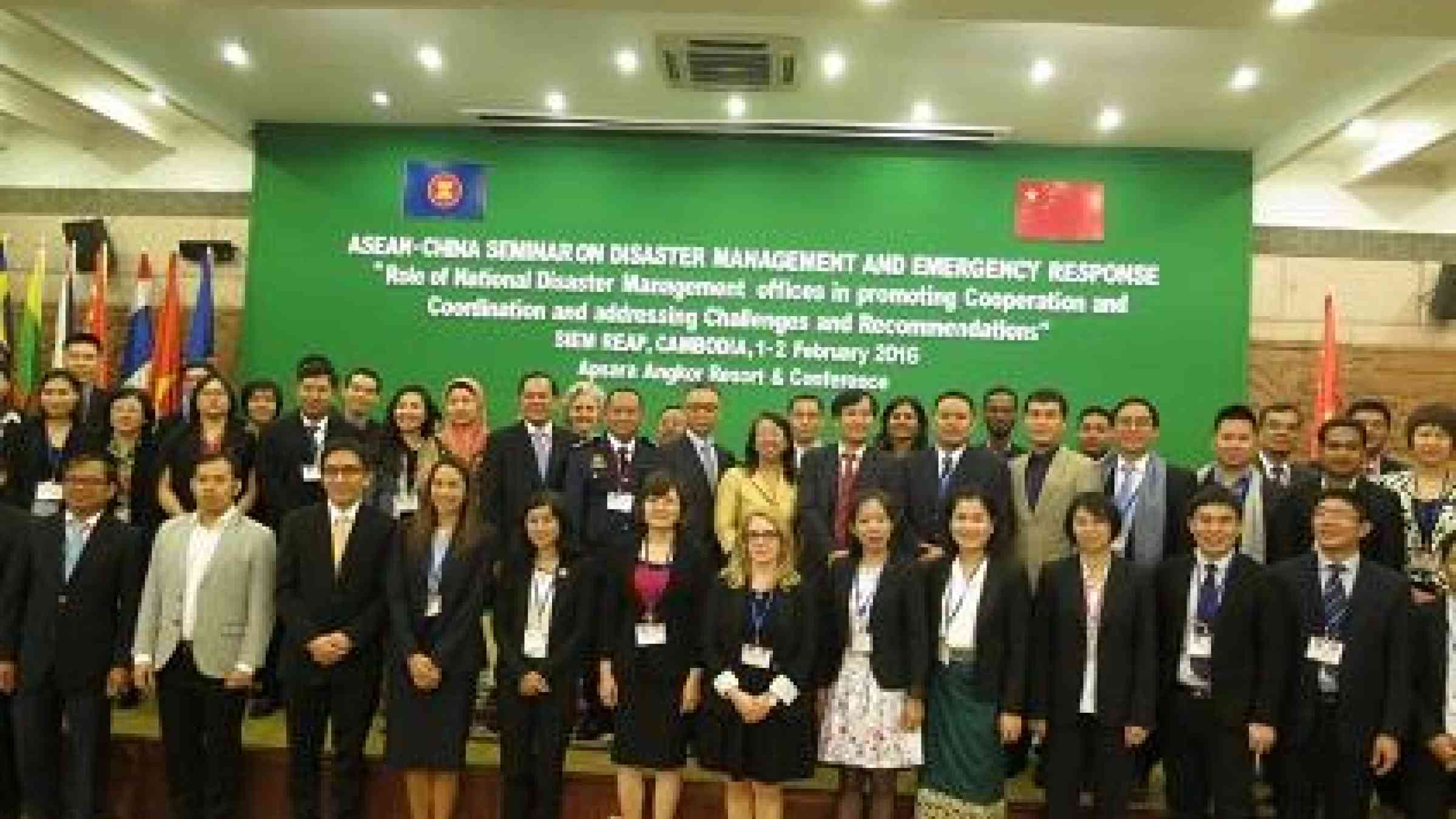 ASEAN members' National Disaster Management Offices and their staff have been at the forefront of establishing and implementing the world’s first and only legally-binding regional framework on disaster management (Photo: UNISDR)