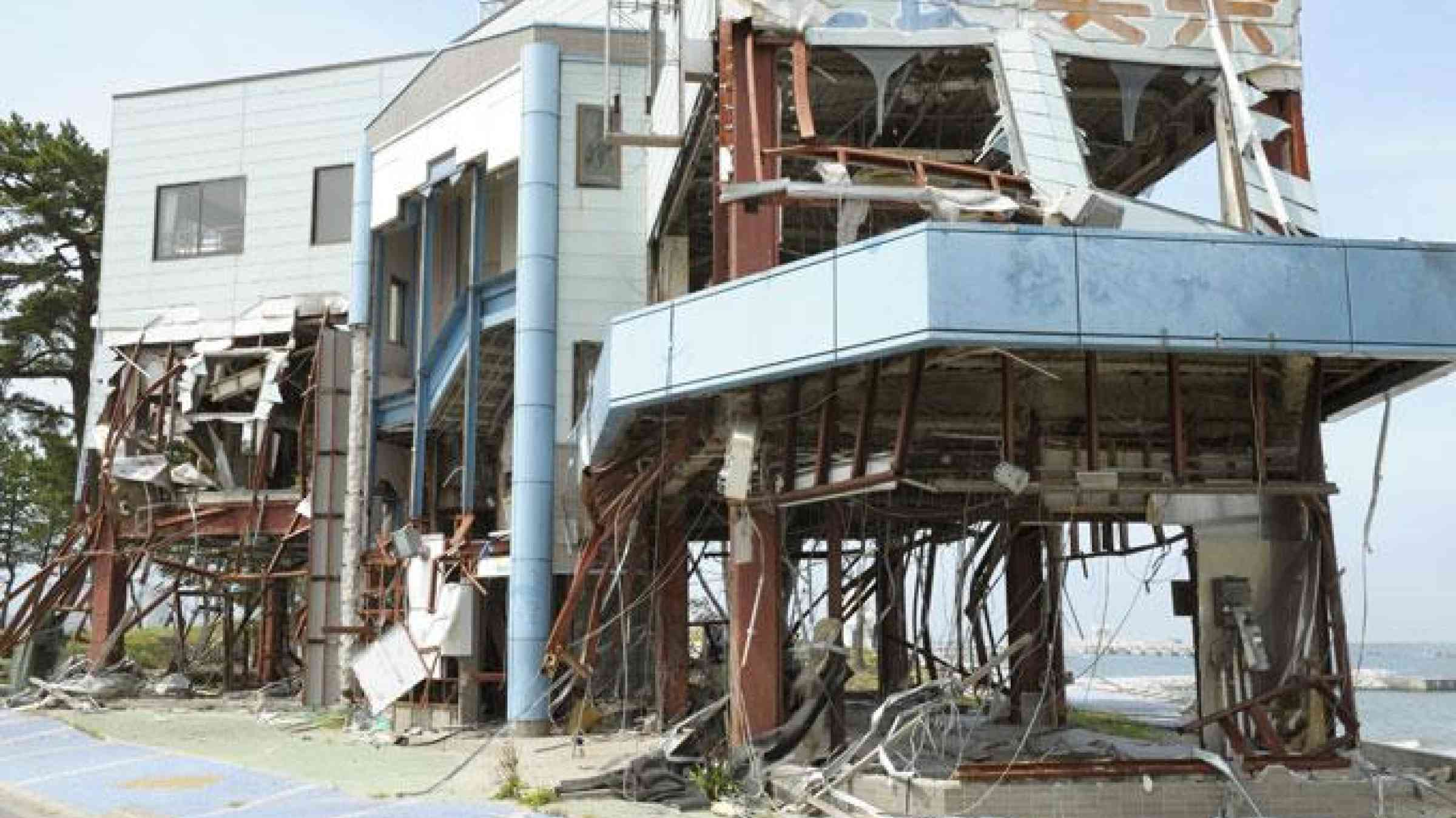 Port in Soma, Japan, Devastated by the 2011 Tsunami. UN Photo/Evan Schneider