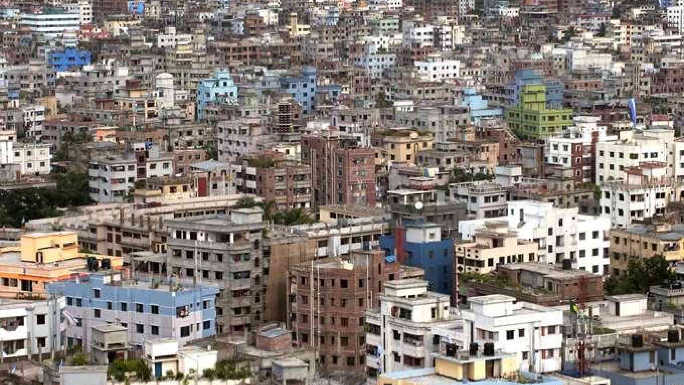 City view of Dhaka. UN Photo/Kibae Park
