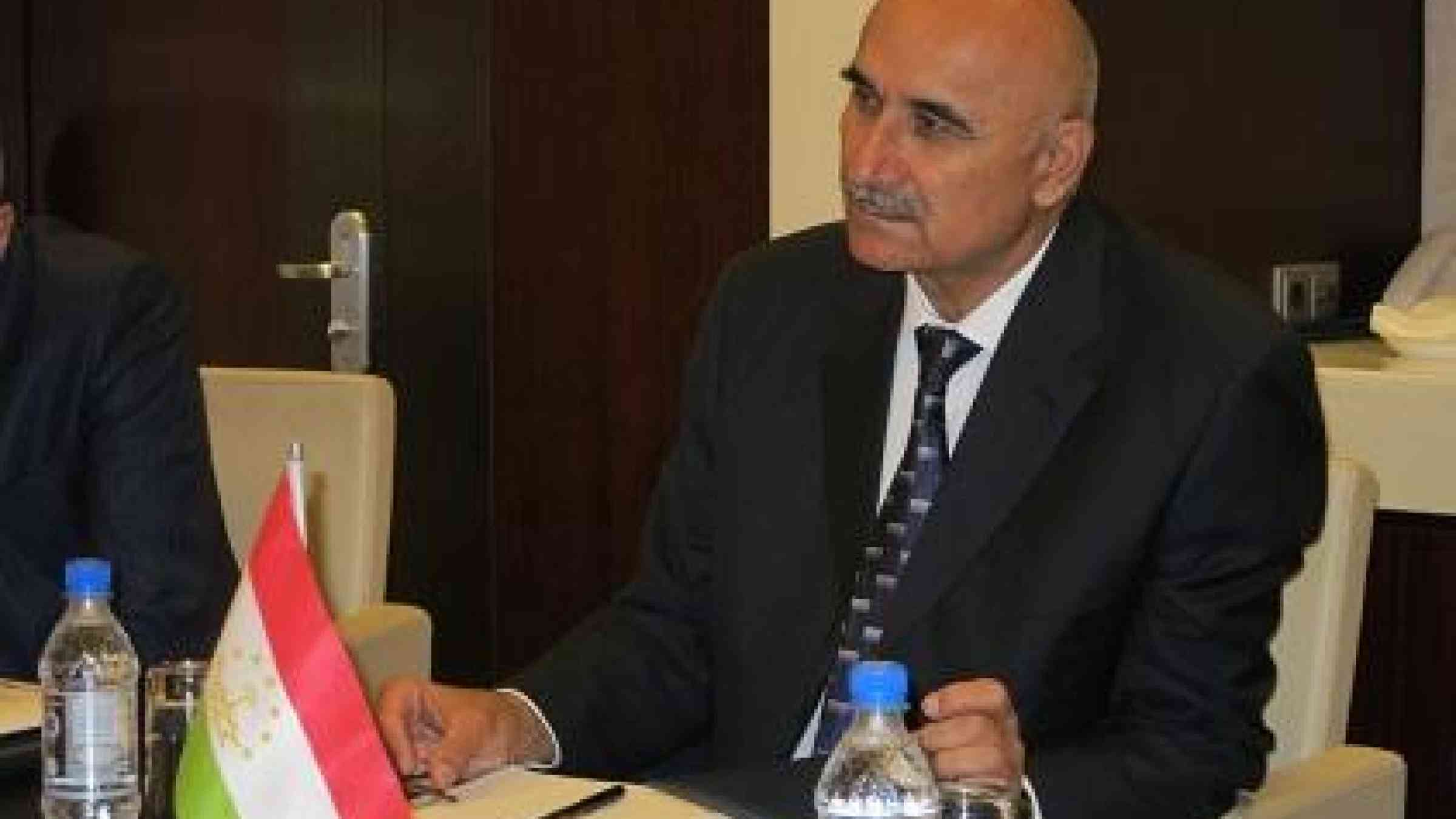 The Deputy Prime Minister of Tajikistan, Mr. Zokirzoda Mahmadtoir Zoir, reaffirmed the importance of the Sendai Framework in guiding sustainable development in the country. (Photo: UNISDR)