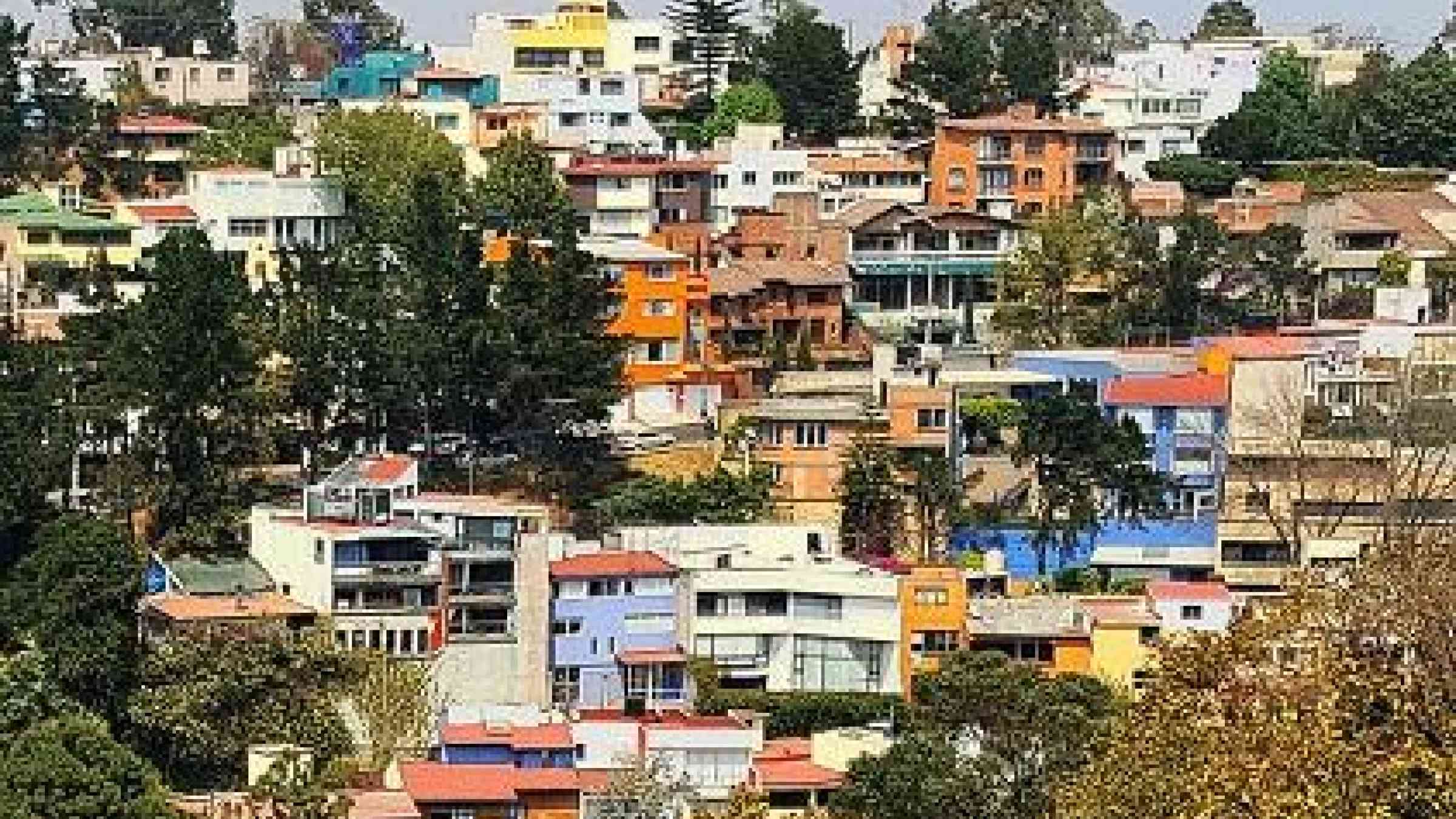 A residential area of Mexico City, Distrito Federal (Photo: VV Nincic)