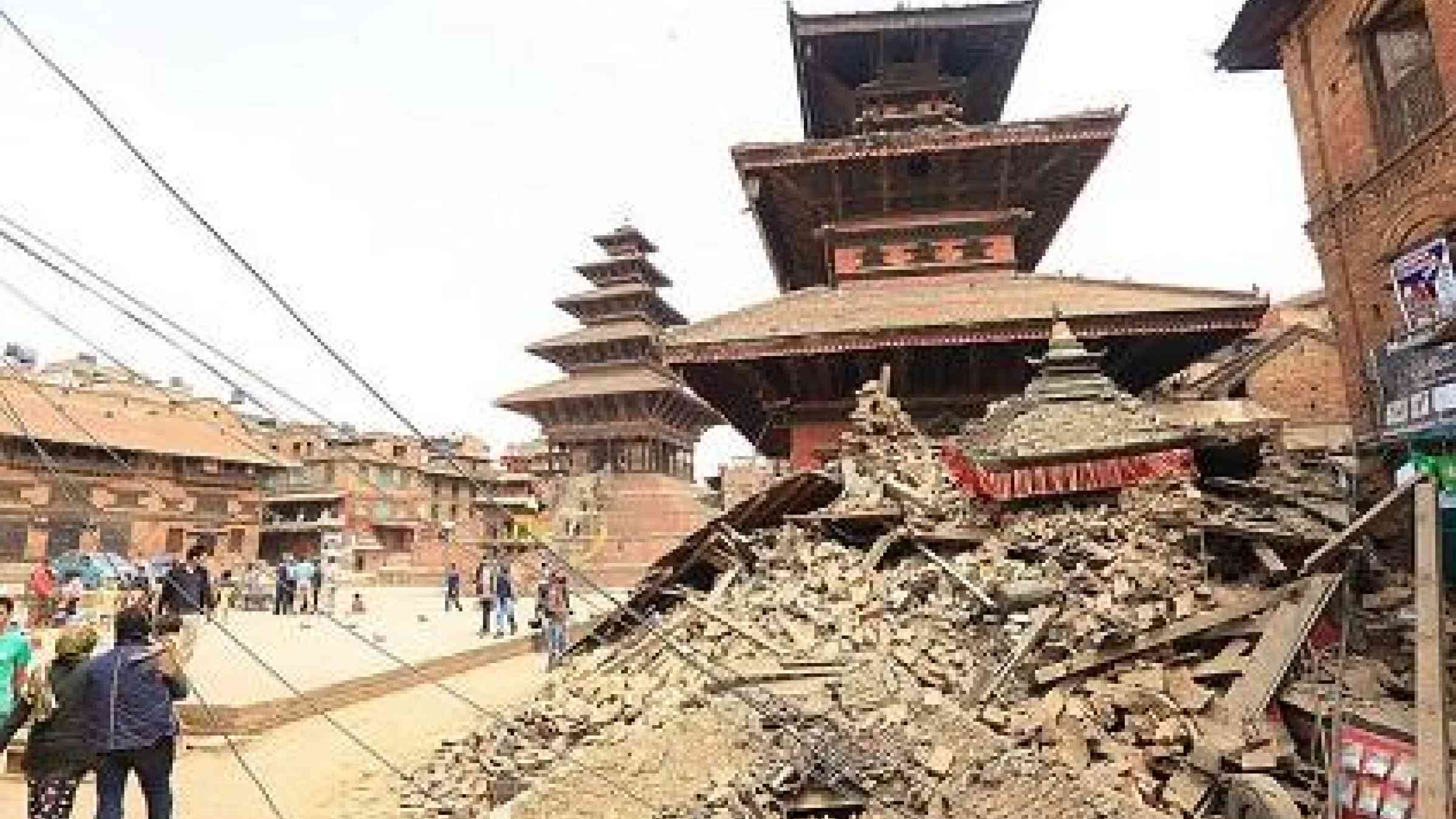 Several cultural heritage sites were damaged or destroyed in the 2015 earthquake in Nepal (Photo: UNDP)