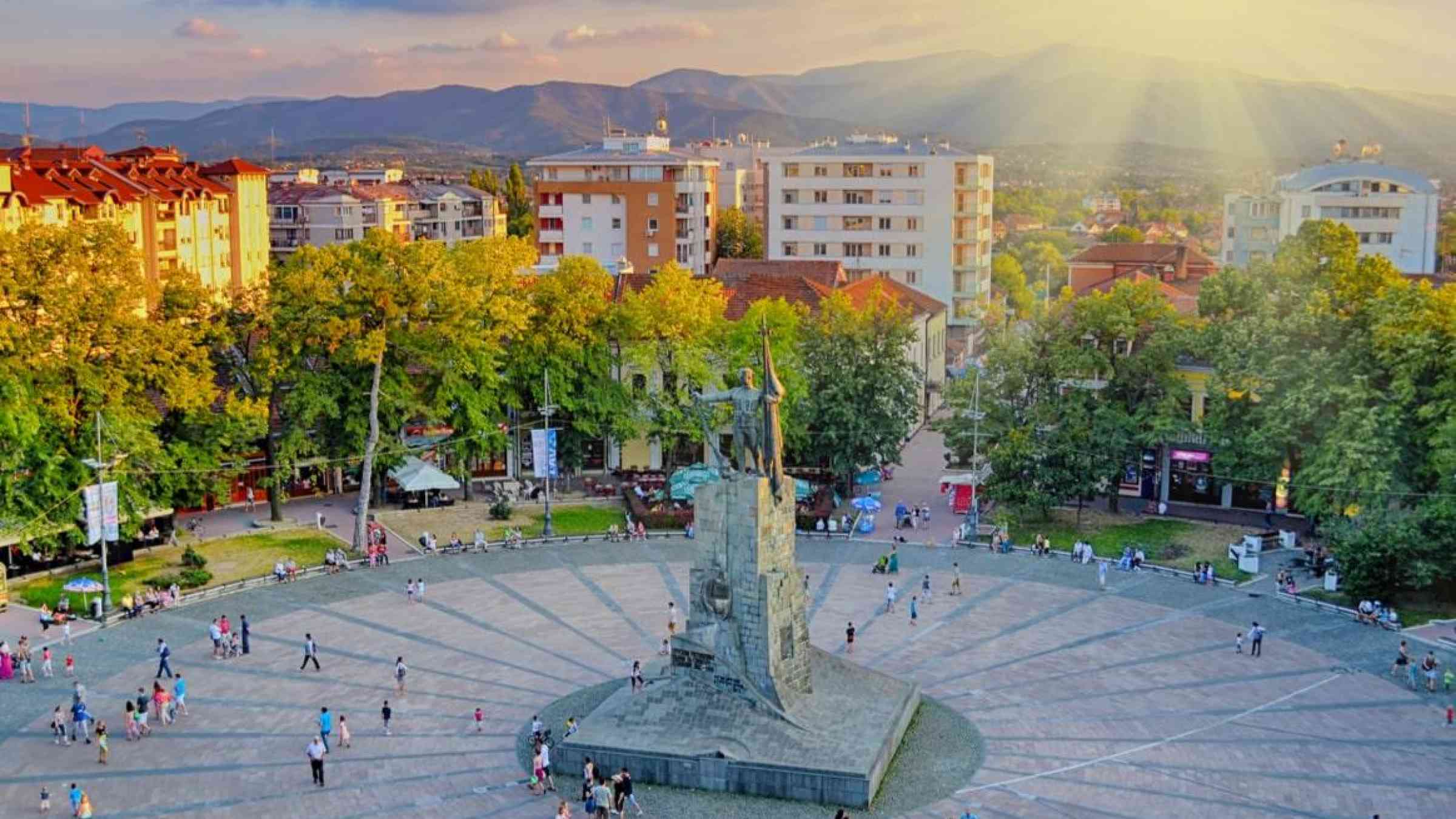 Kraljevo's main square. Bojan Milinkov/Shutterstock