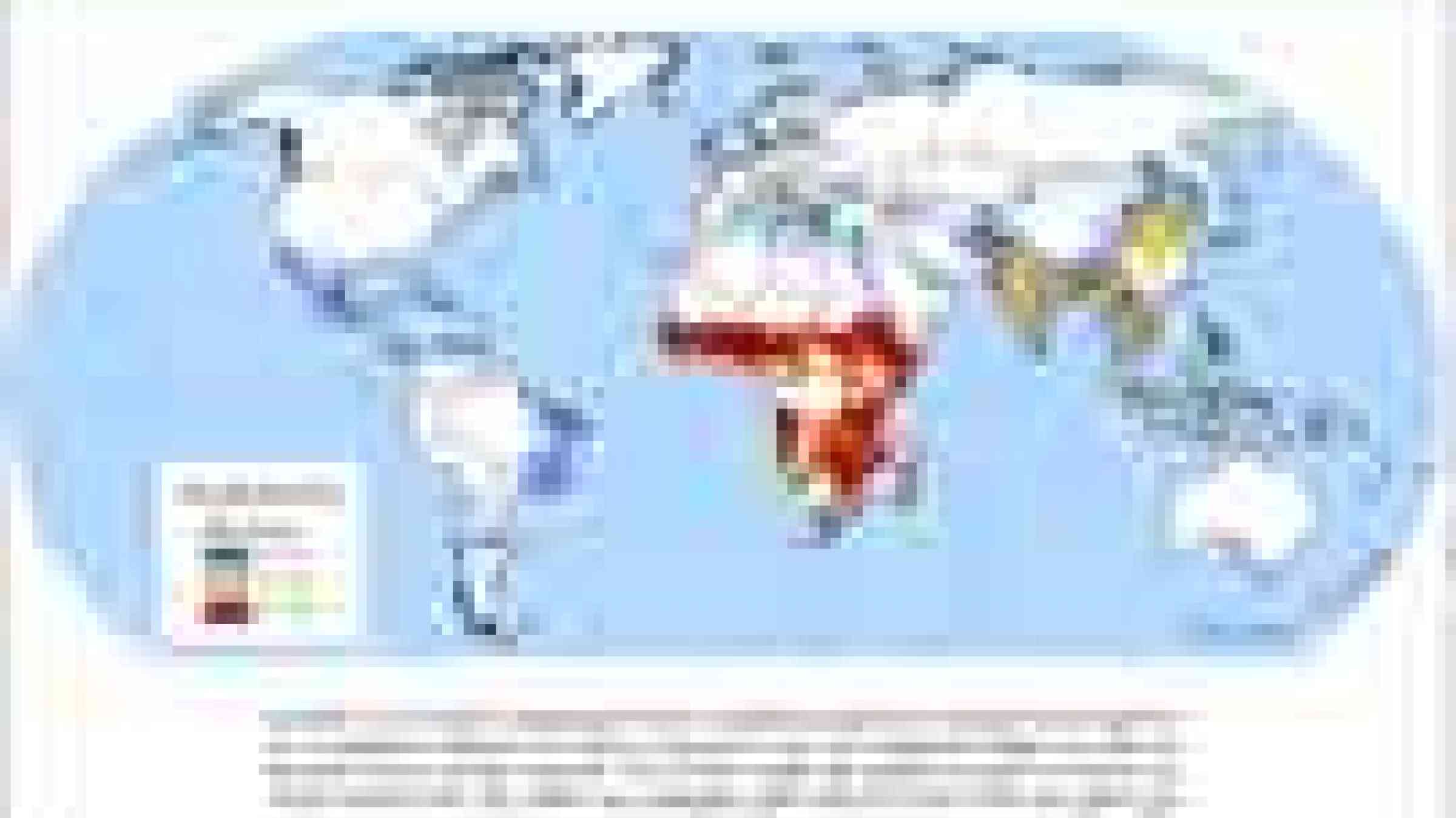 Global drought mortality risk distribution | PreventionWeb