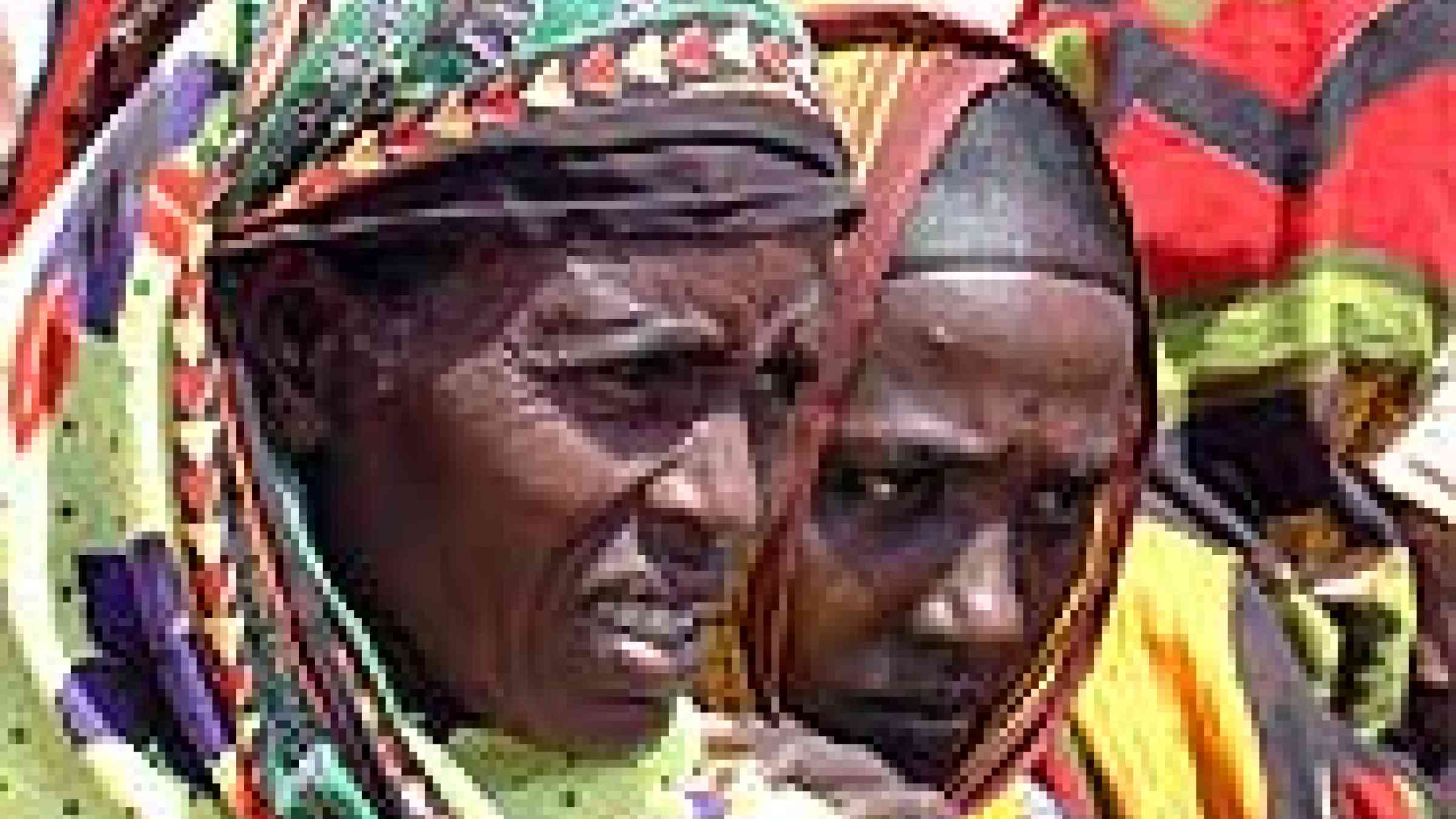 Women queue for water near Moyale in the lowlands of Ethiopia's Oromiya region. Photo by Andrew Heavens, Creative Commons Attribution-Noncommercial-No Derivative Works 2.0 Generic