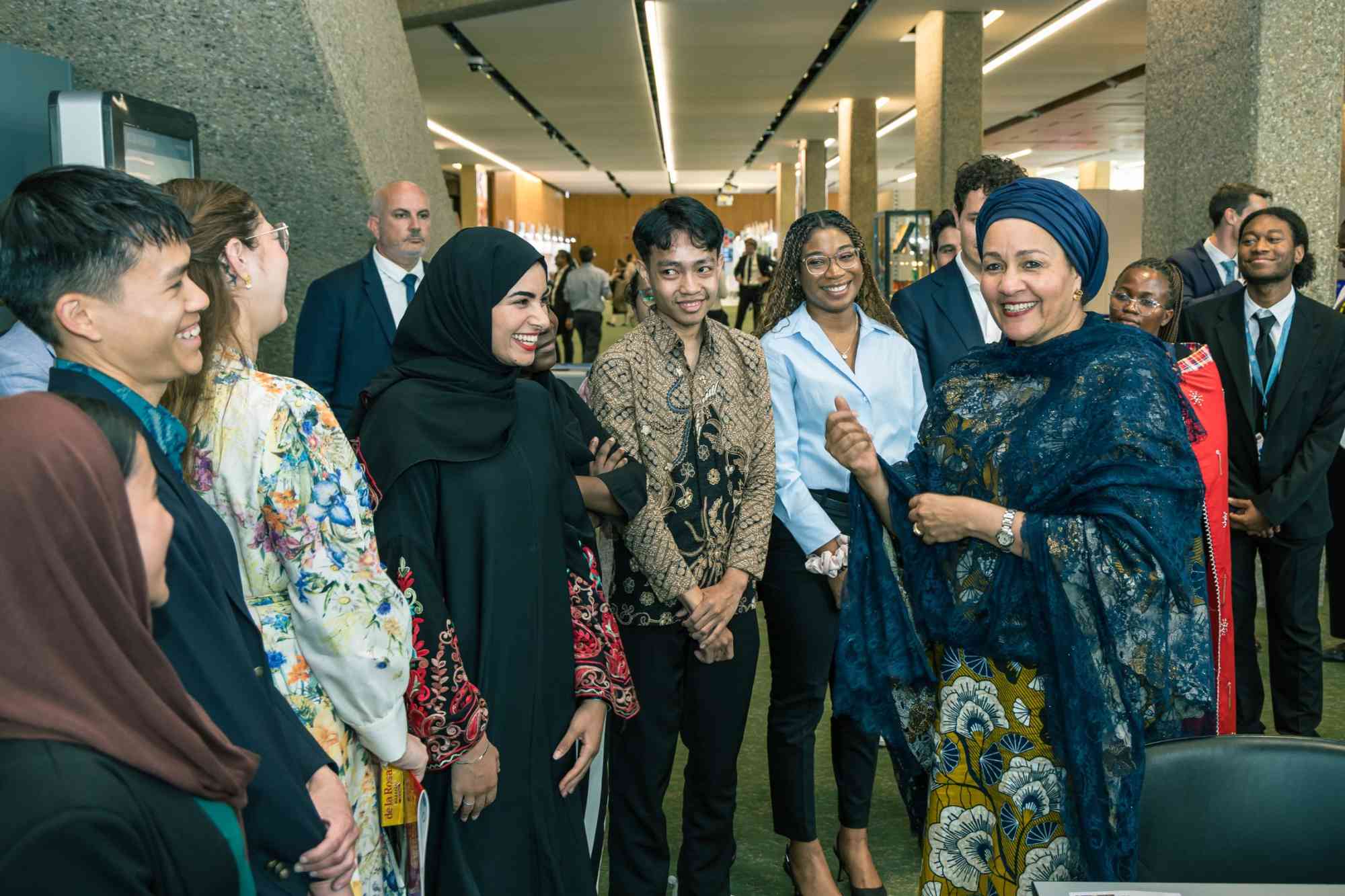 Youth advocates meet with Deputy Secretary-General of the United Nations at the Global Platform for Disaster Risk Reduction
