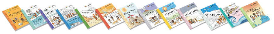 COPE Disaster Champions book lineup