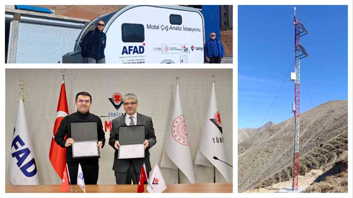 Signing ceremony of the cooperation protocol between AFAD and TÜBİTAK-MAM aimed at reducing avalanche risks; Mobile Avalanche Analysis Center; Automatic Snow Observation Station