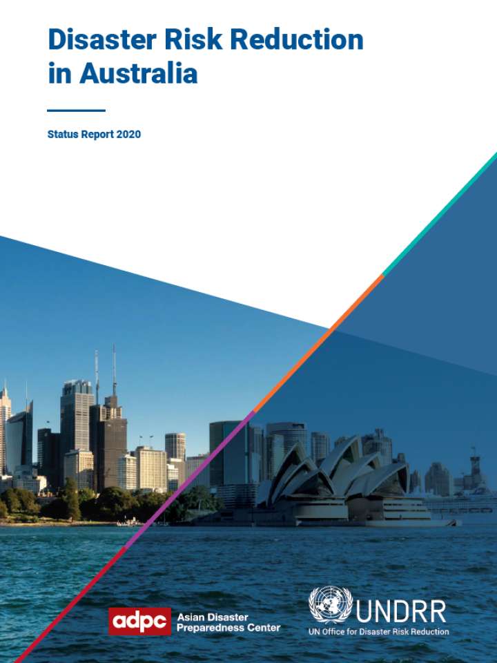Cover of Disaster Risk Reduction in Australia Status Report 2020