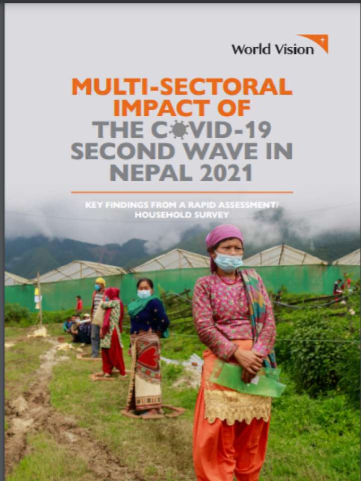 Cover page for publication with title