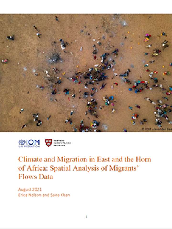 Climate and Migration in East and the Horn of Africa