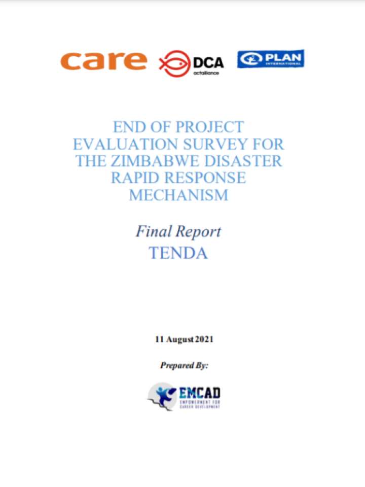 Cover and title of publication