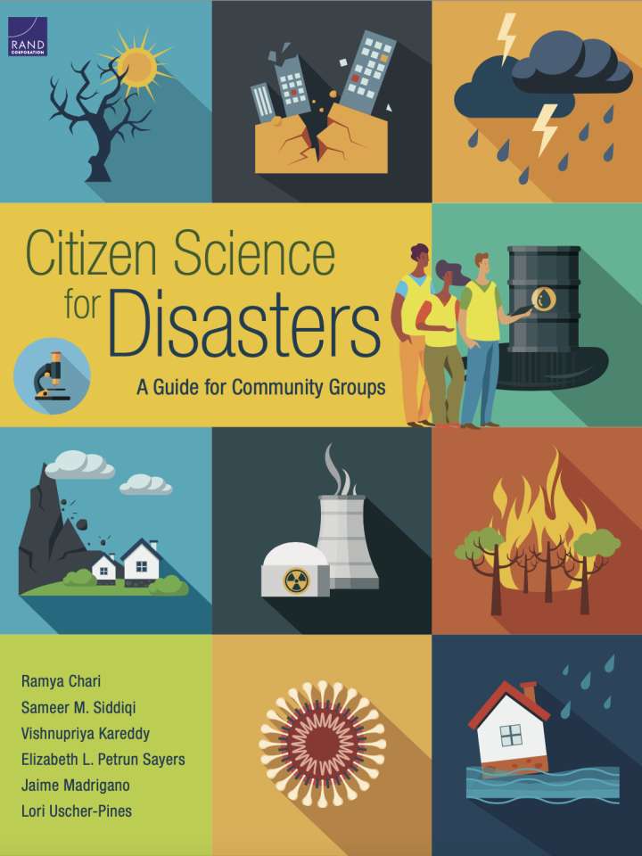 Coverpage of "Citizen science for disasters"