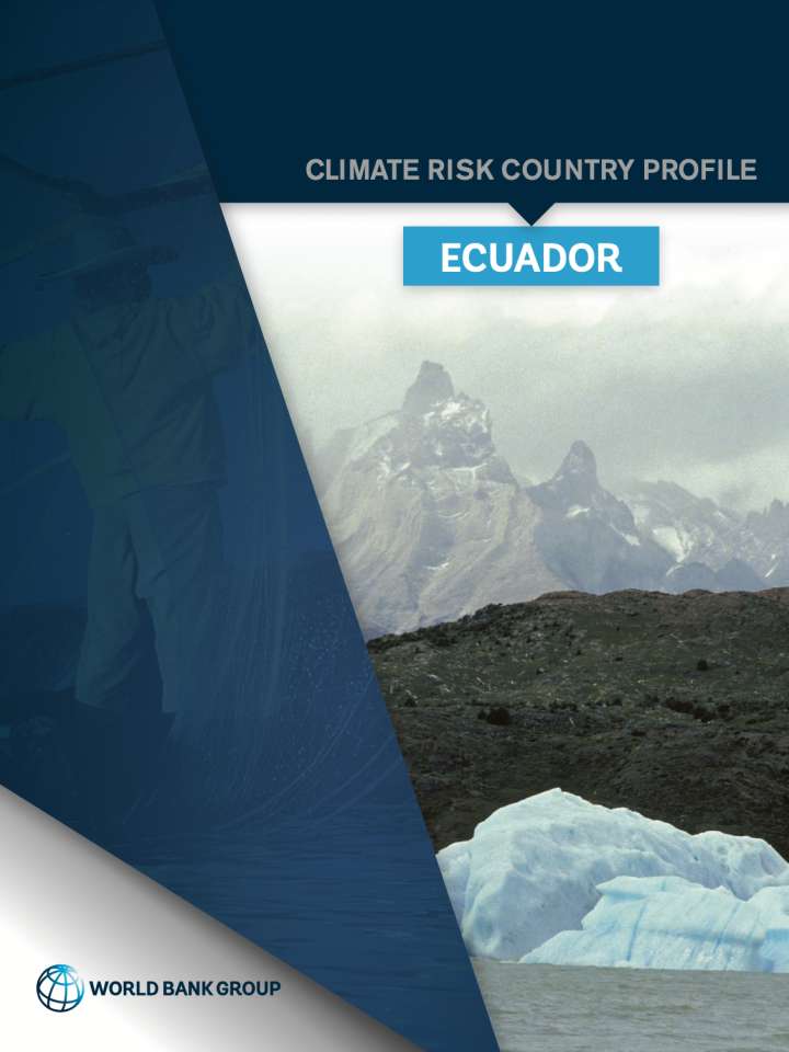 This image shows the coverpage of "Climate risk country profile: Ecuador"