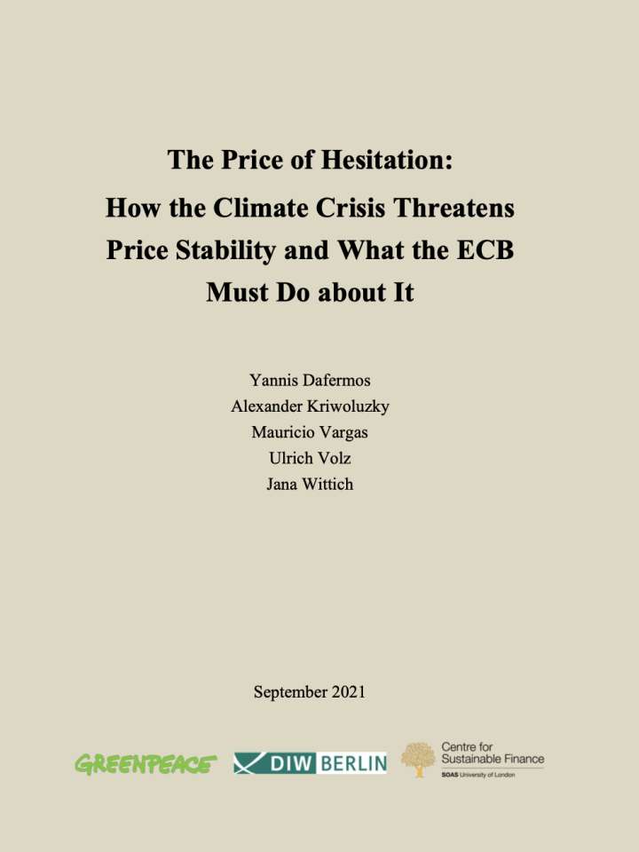 Coverpage of The price of hesitation