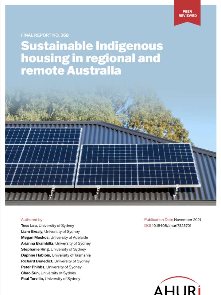 This is the cover page of the publication showing a rooftop with solar panels.