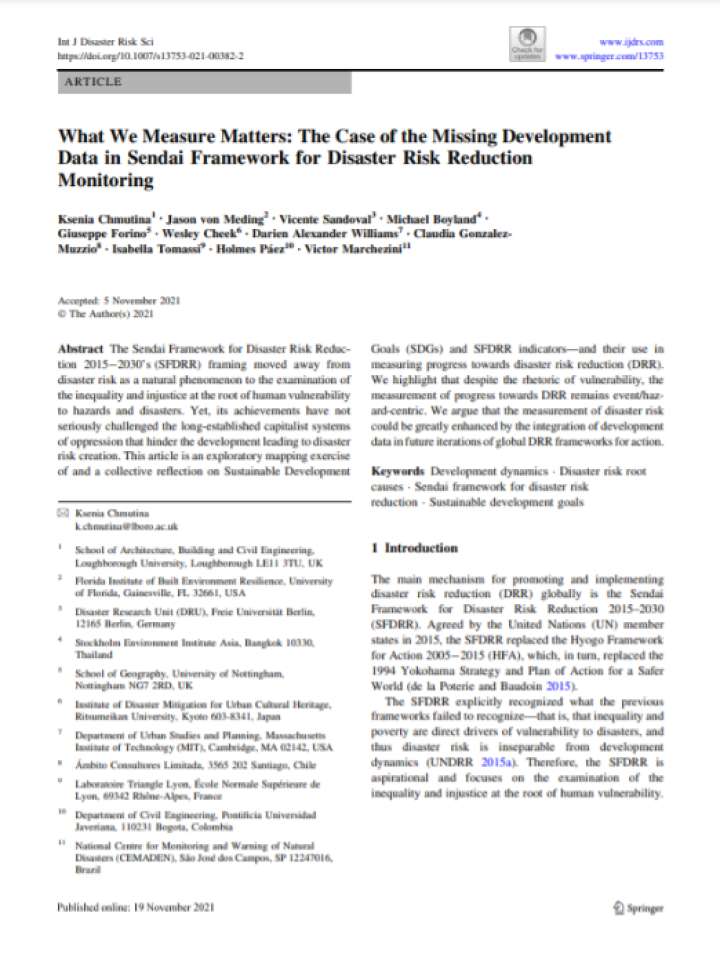 Cover and title of publication
