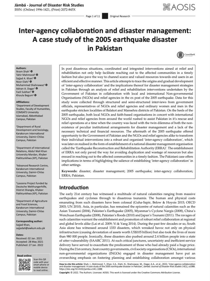 This is the first page of the publication.