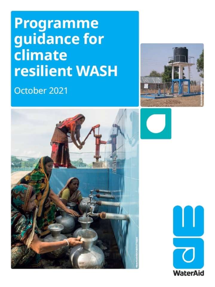 Programme guidance for climate resilient WASH
