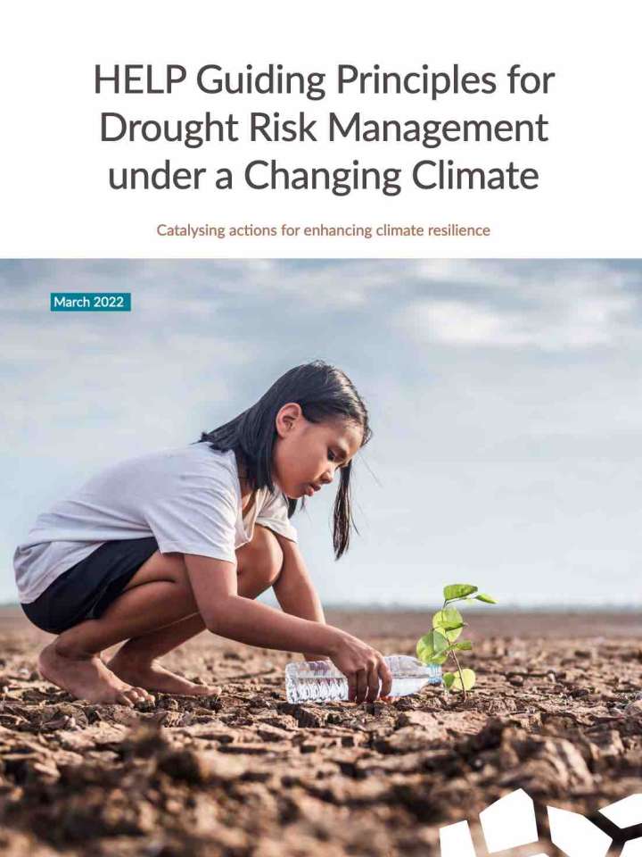 Cover of the report: child watering a seedling