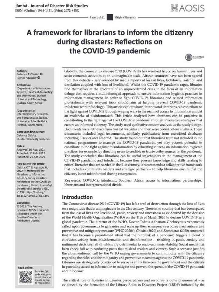 Cover of the publication