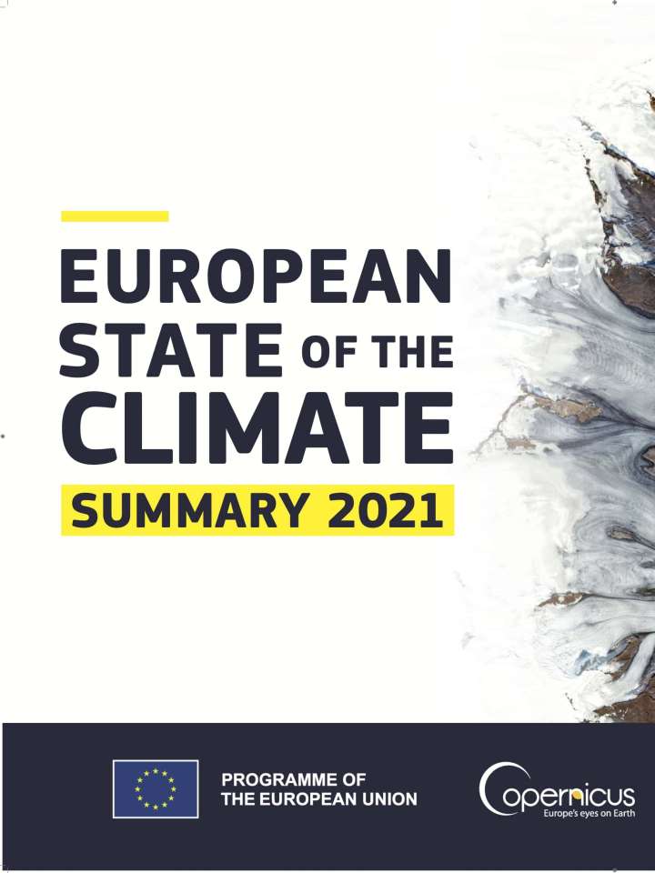 European State of the Climate: Summary 2021