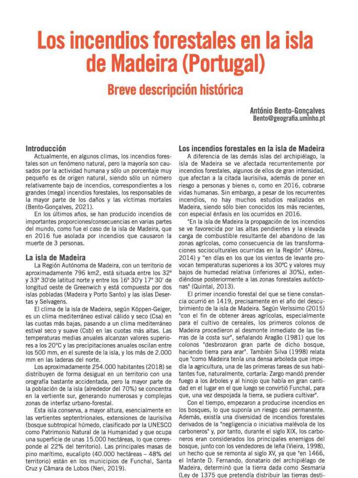 Primera página del artículo