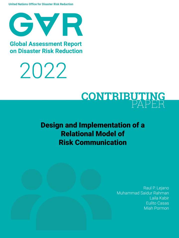 Cover and title of publication
