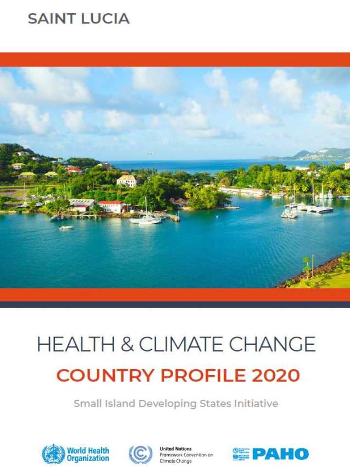 Health and climate change: country profile 2020: Saint Lucia