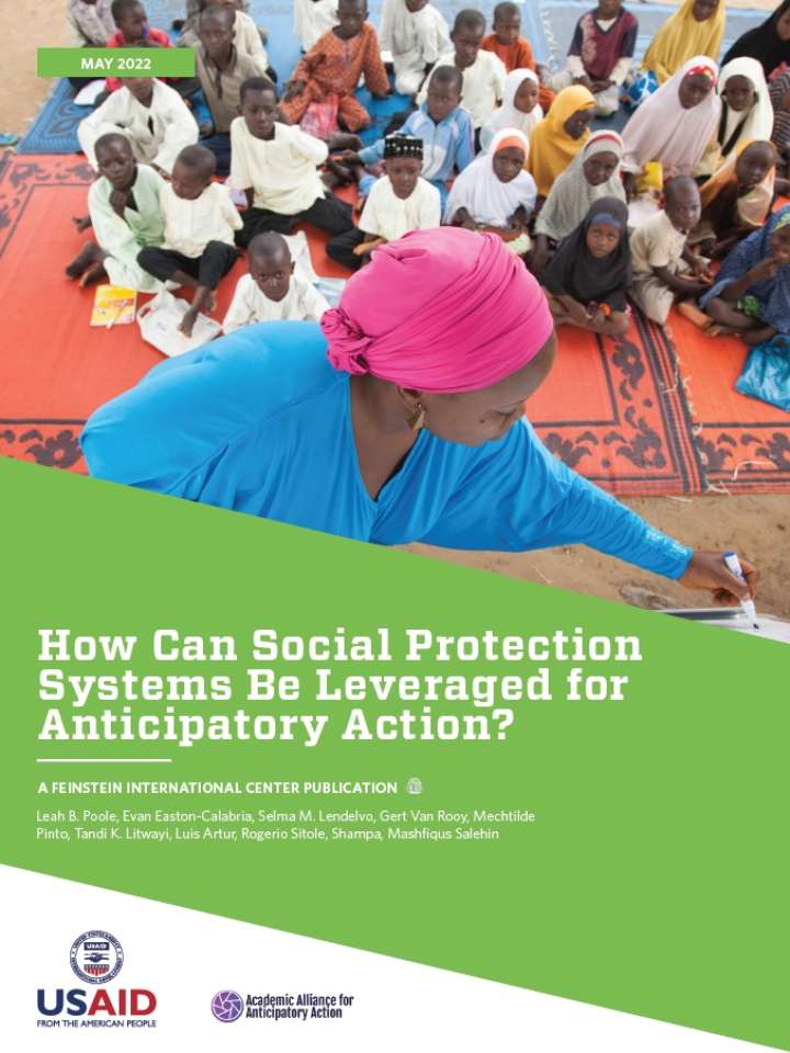 How can social protection systems be leveraged for anticipatory action?