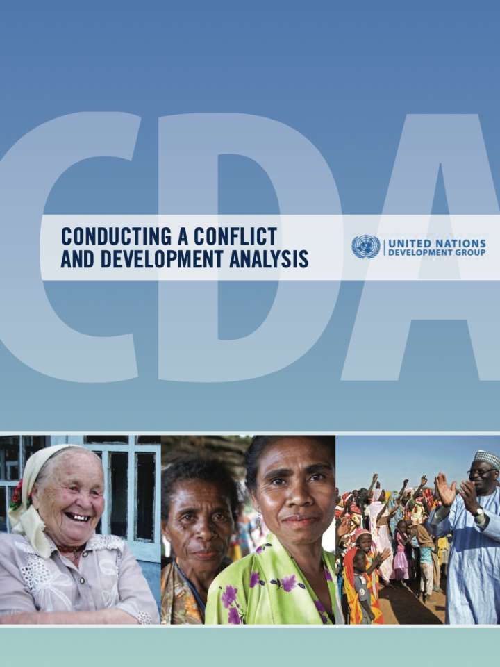 Conducting a Conflict and Development Analysis Tool (CDA)