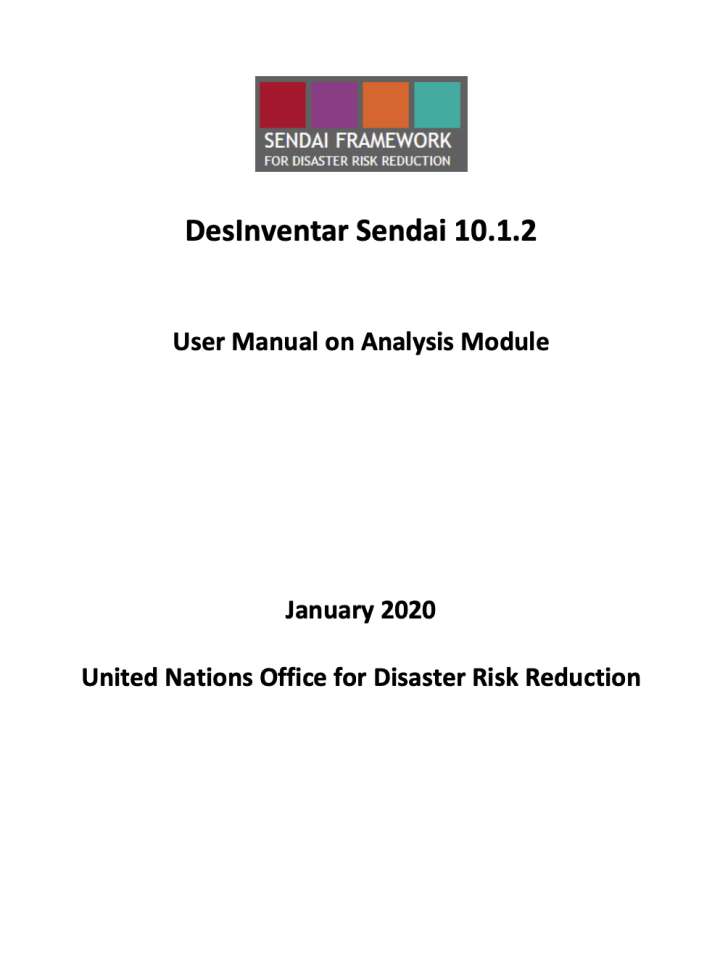 DesInventar: Disaster Information Management System