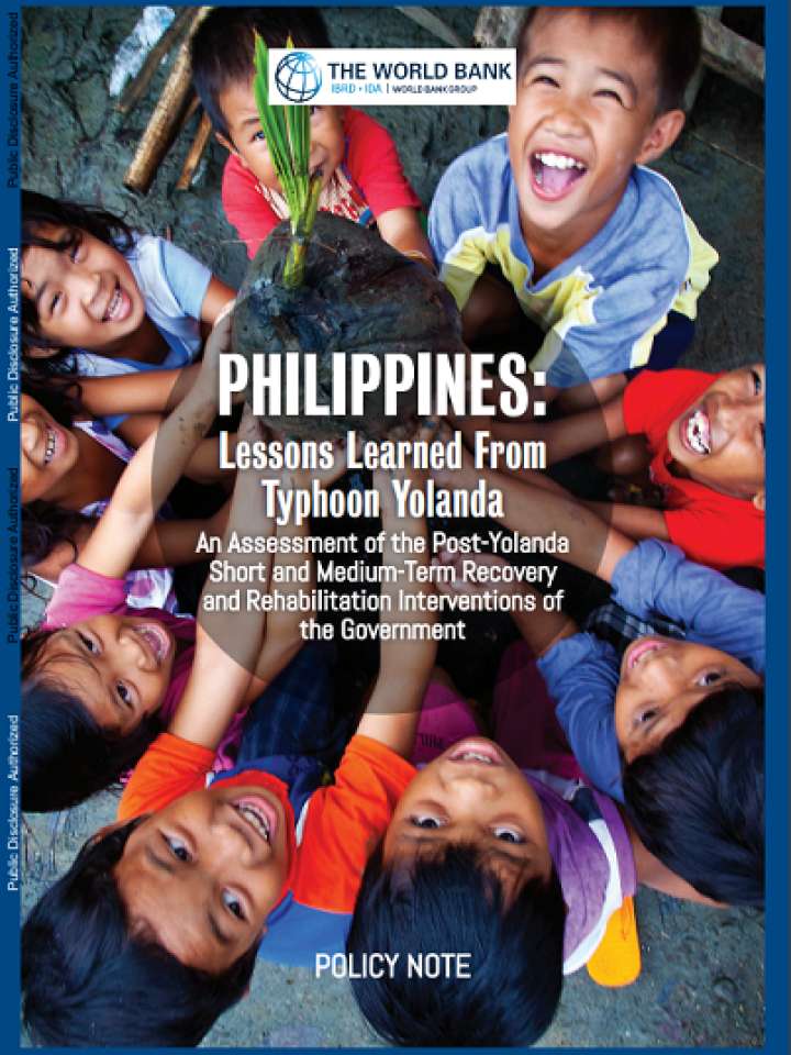 Philippines Lessons Learned from Typhoon Yolanda