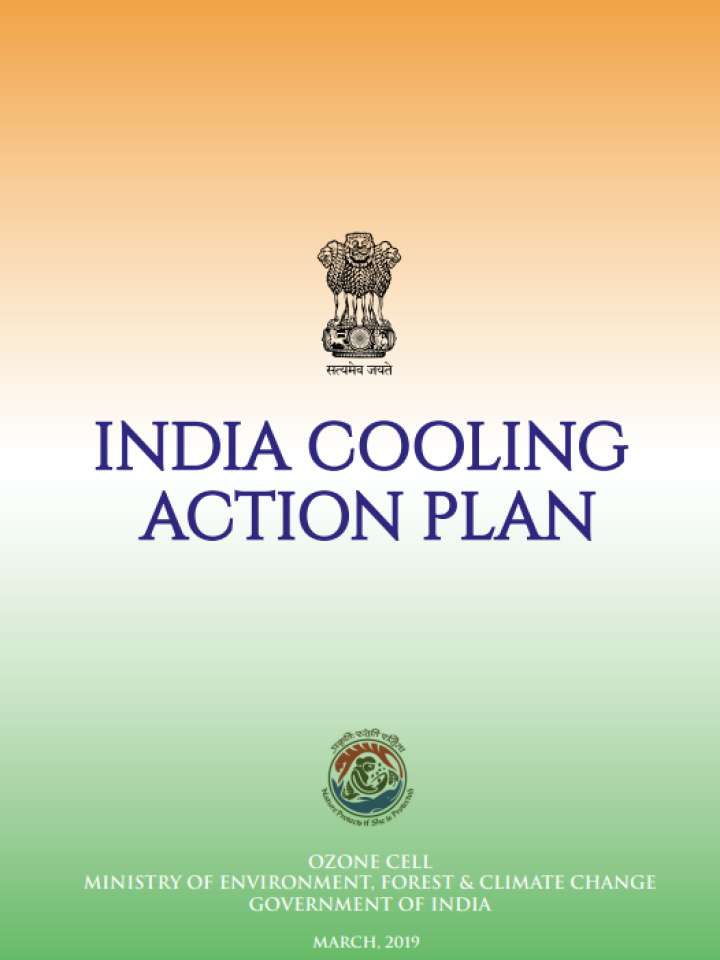Cover of India cooling action plan