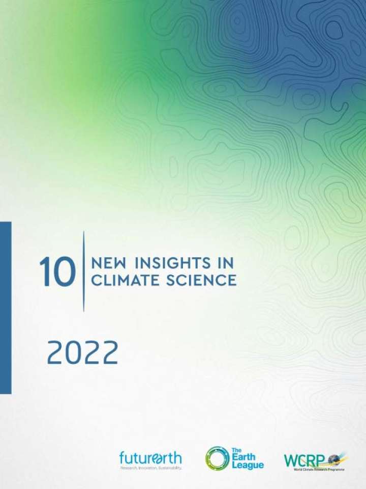 10 new insights in climate science 2022