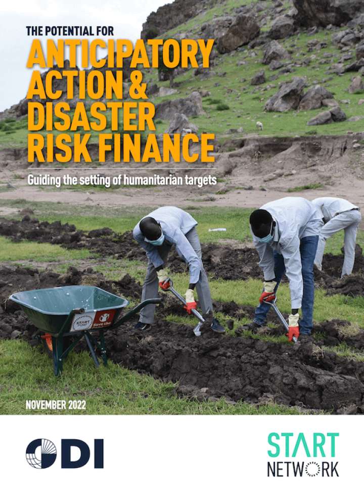 Anticipatory action and disaster risk finance: Guiding the setting of humanitarian targets