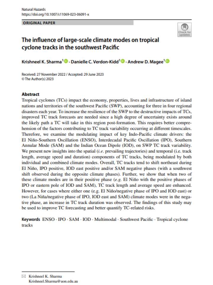 Cover natural hazards