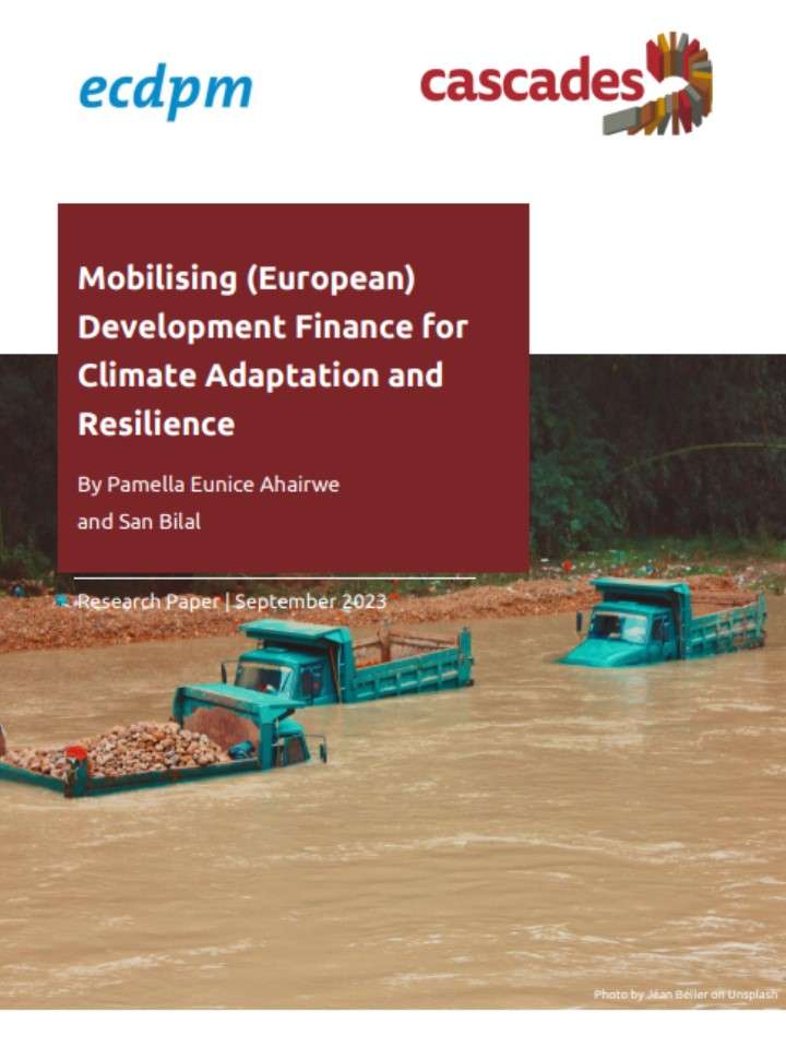 Cover and title of publication