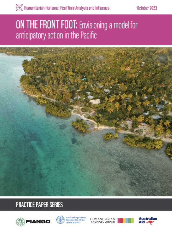 Cover and source: Humanitarian Advisory Group