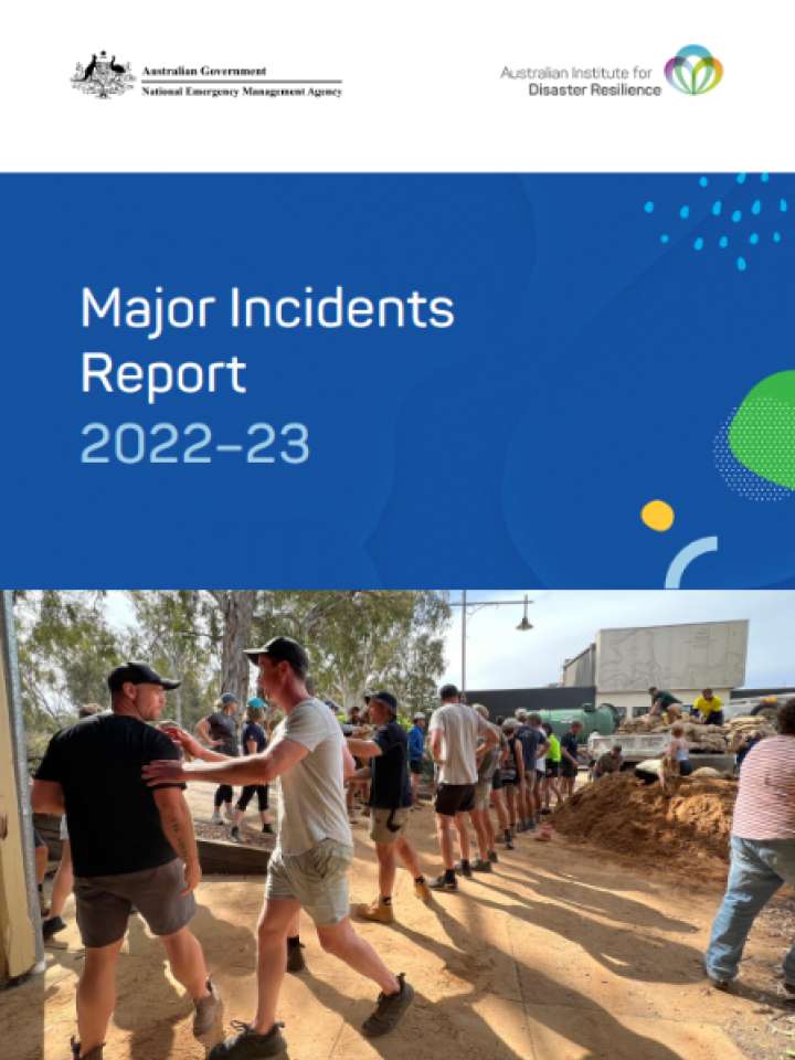 Cover and source: Australian Institute Disaster Resilience