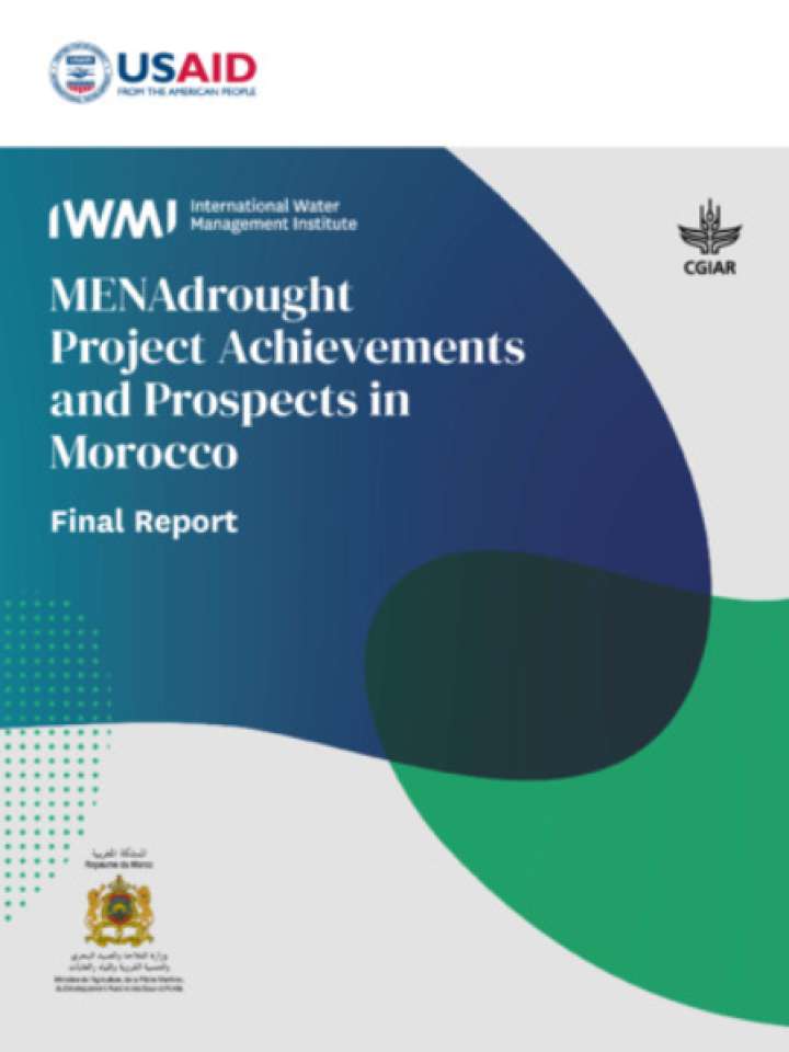 Cover and source: International Water Management Institute